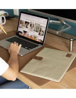 Other Accessories^MONPIEL 15" Laptop Sleeve Beige