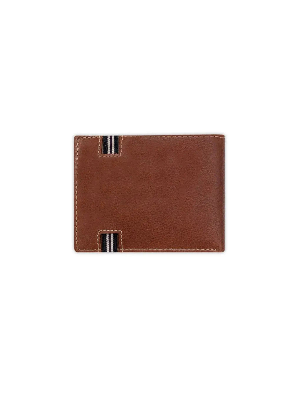 Men'S Leather Wallets^MONPIEL American Billfold With Rubber Coin Purse Havana