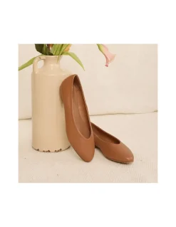 Ballet Flats Woman^MONPIEL Ballerina Shoe Flat Amelie Leather