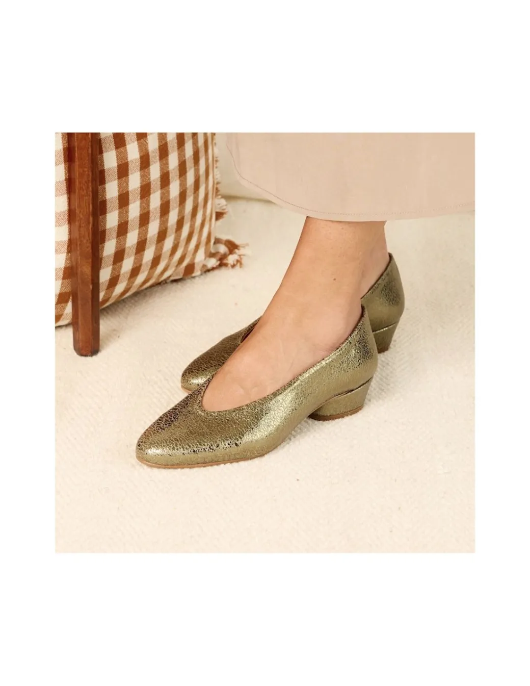 Ballet Flats Woman^MONPIEL Ballerina Shoe With Heel Amelie