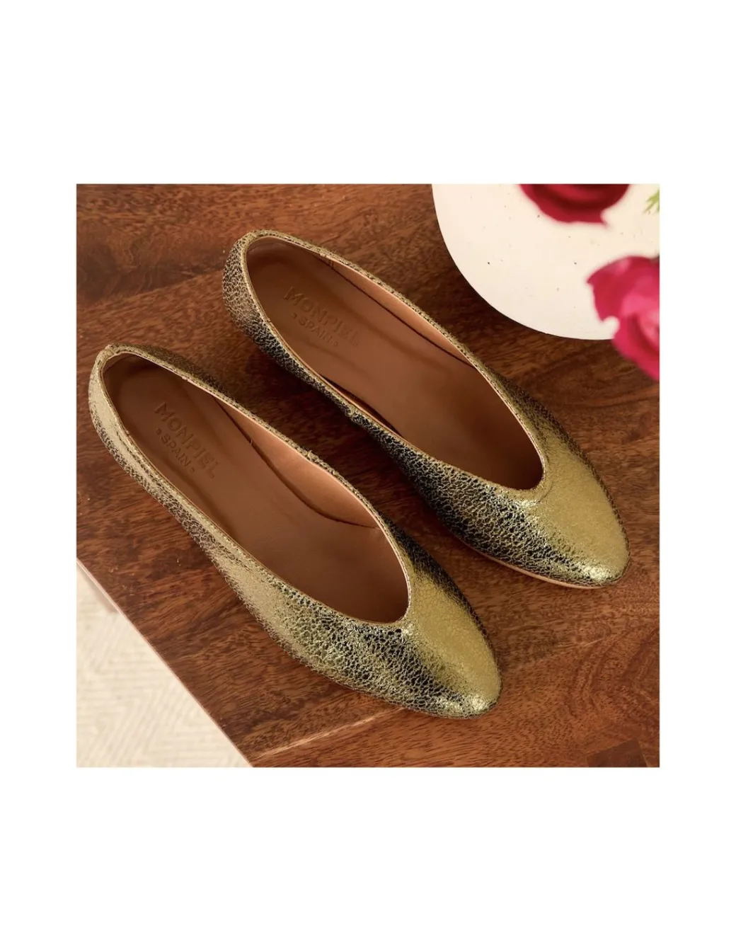 Ballet Flats Woman^MONPIEL Ballerina Shoe With Heel Amelie