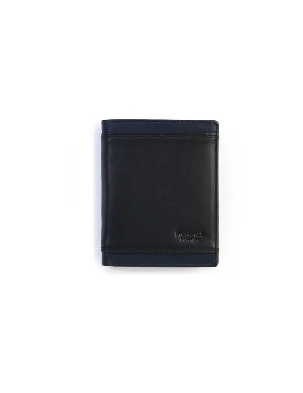 Men'S Leather Wallets^MONPIEL Basic Leather Wallet Lago Black