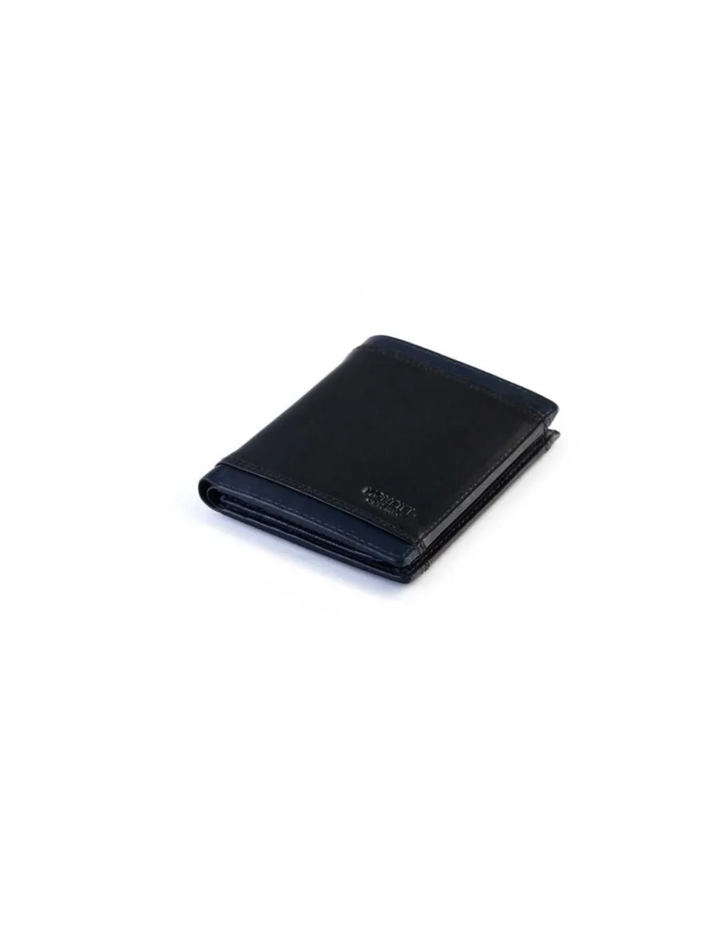 Men'S Leather Wallets^MONPIEL Basic Leather Wallet Lago Black