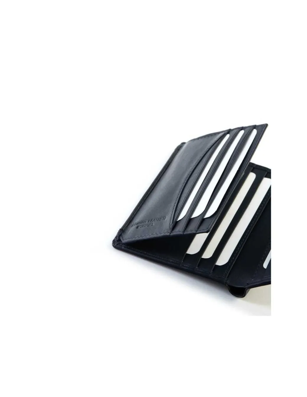 Men'S Leather Wallets^MONPIEL Basic Leather Wallet Lago Black