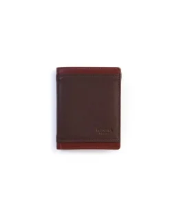 Men'S Leather Wallets^MONPIEL Basic Leather Wallet Lago Brown