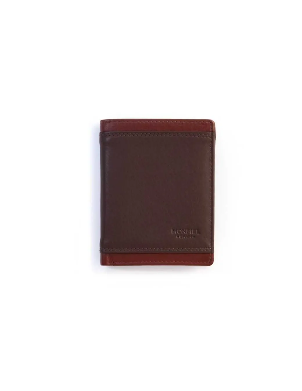Men'S Leather Wallets^MONPIEL Basic Leather Wallet Lago Brown