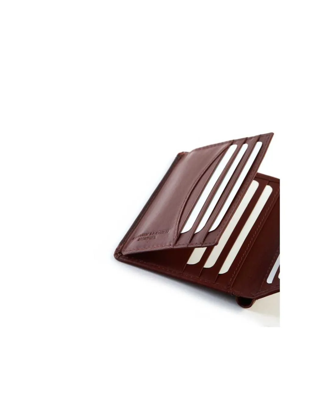Men'S Leather Wallets^MONPIEL Basic Leather Wallet Lago Brown