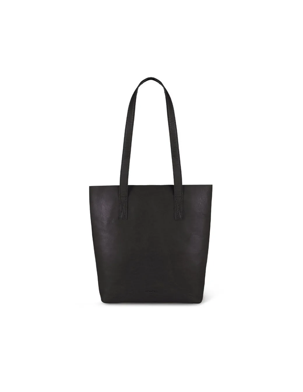 Women'S Leather Bag^MONPIEL Basic Shopper Bag Black