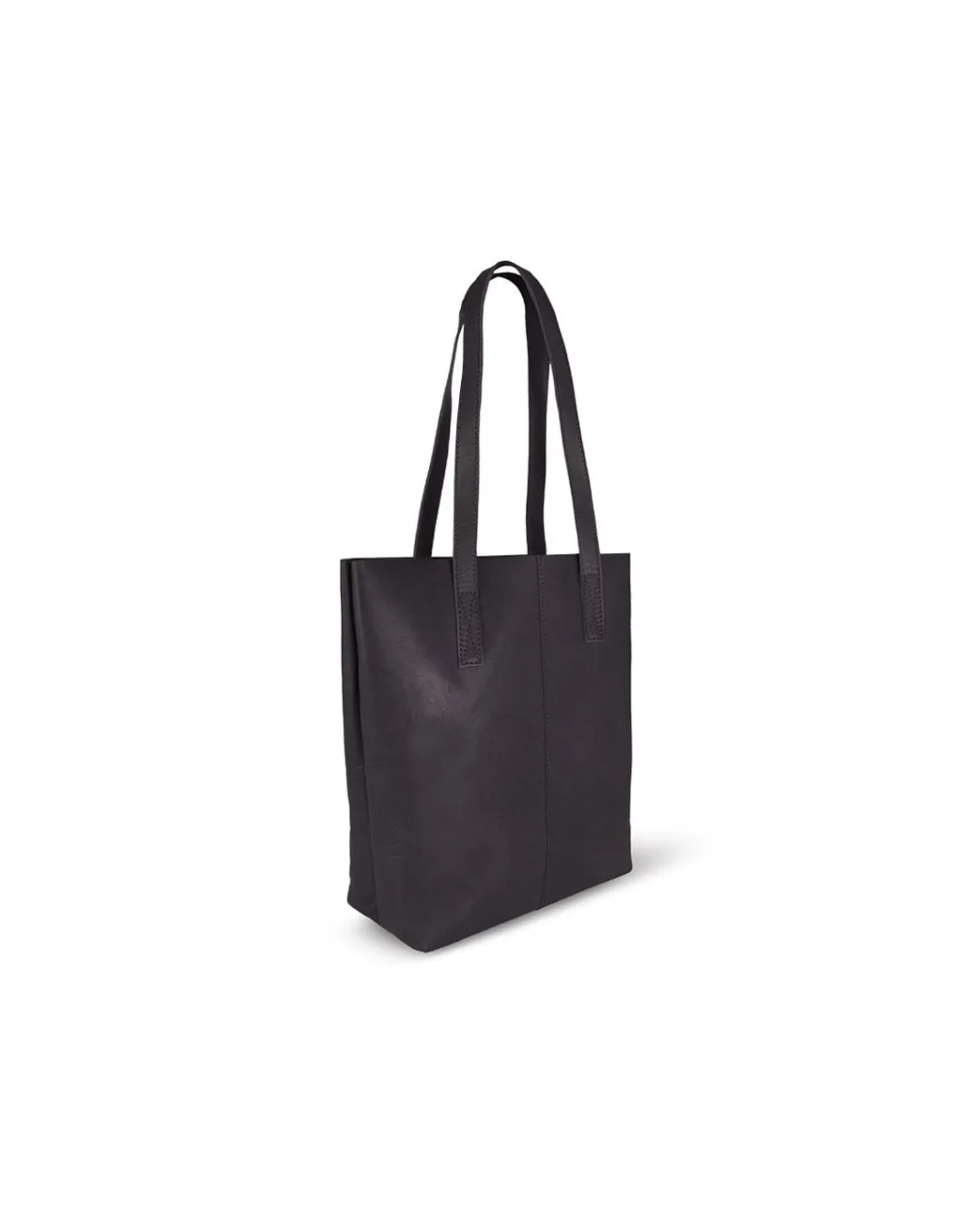 Women'S Leather Bag^MONPIEL Basic Shopper Bag Black