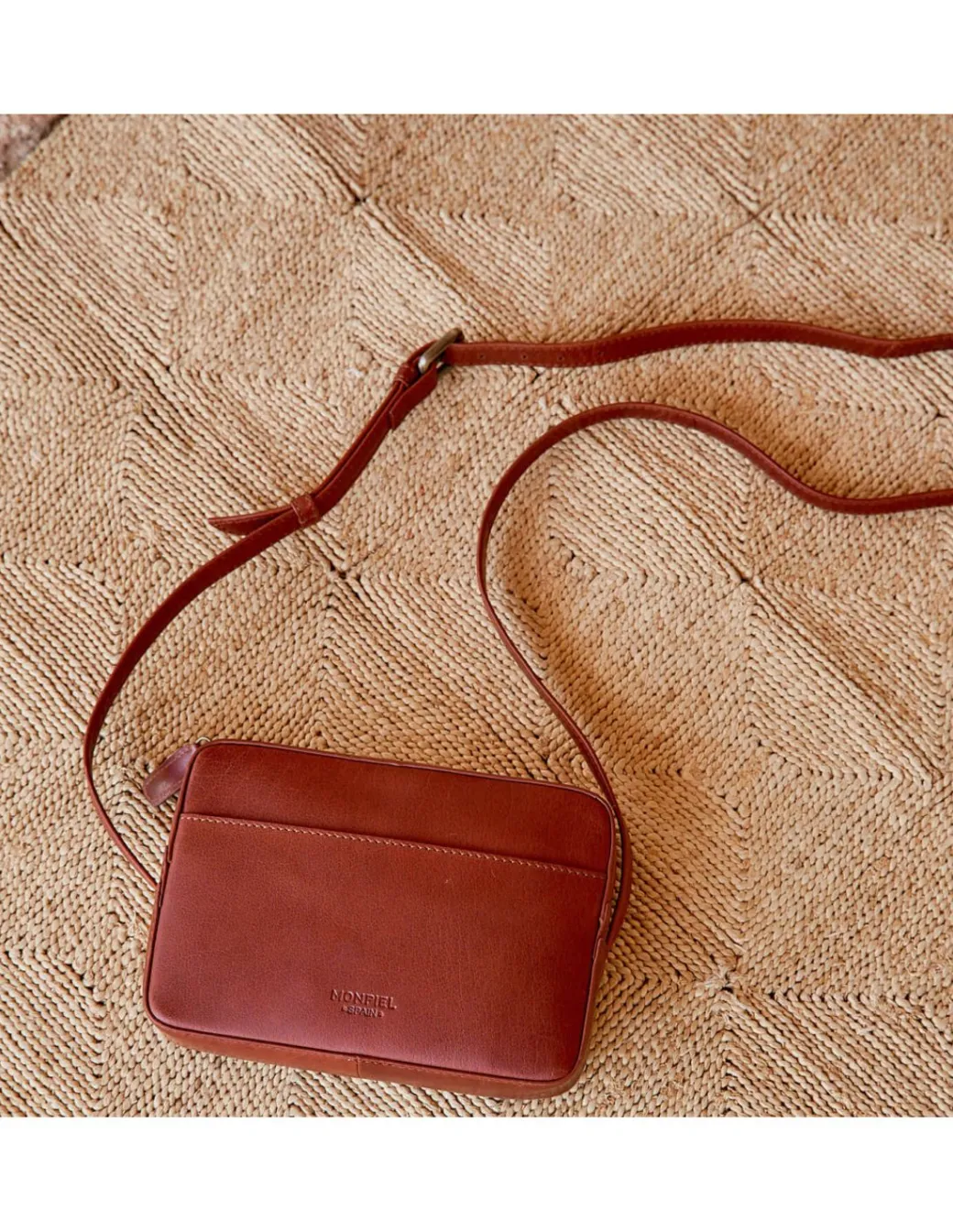 Women'S Leather Bag^MONPIEL Basic Shoulder Bag Leather