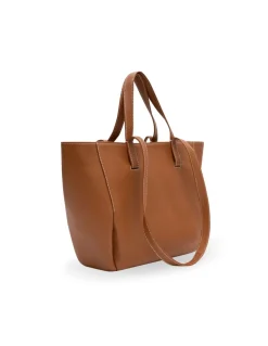 Women'S Leather Bag^MONPIEL Basket Bag Leather