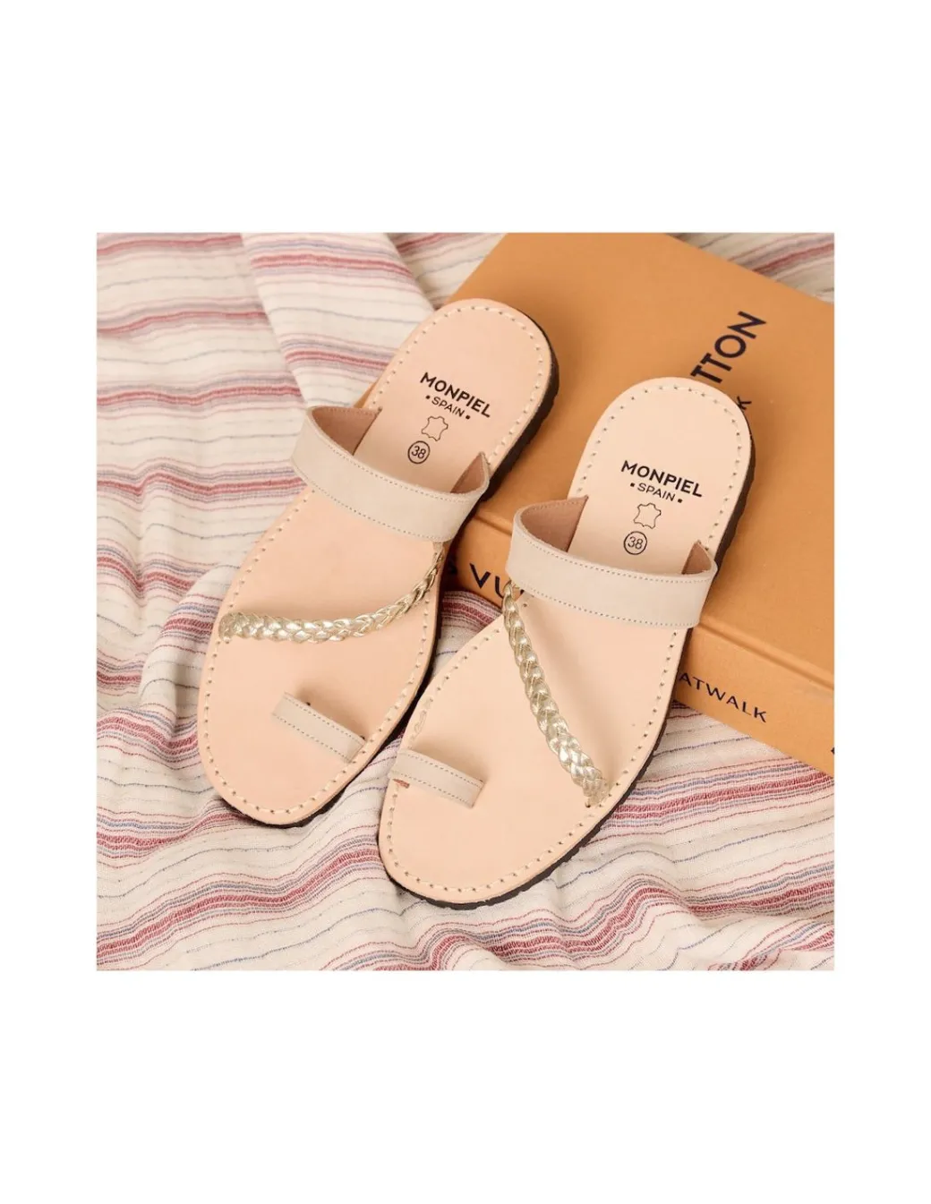Women Leather Sandals^MONPIEL Greek Leather Sandal Mykonos