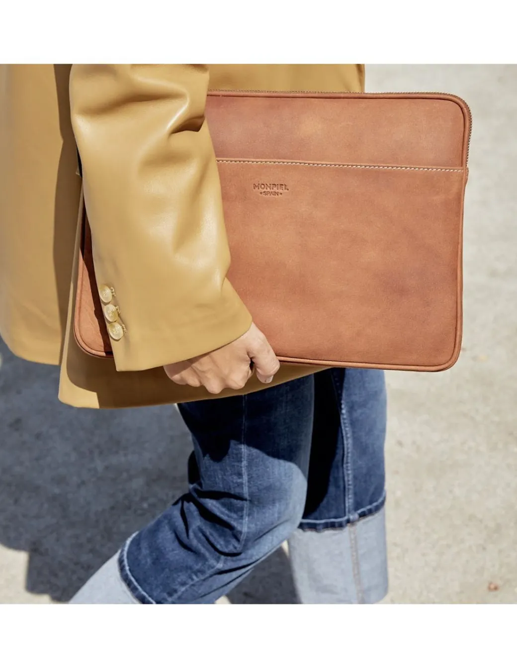 Other Accessories^MONPIEL Laptop Sleeve 13" & 14" Leather