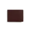 Men'S Leather Wallets^MONPIEL Large American Double Stitched Wallet With Coin Pocket Sky Brown