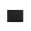 Men'S Leather Wallets^MONPIEL Large American Double Stitched Wallet With Coin Pocket Sky Black