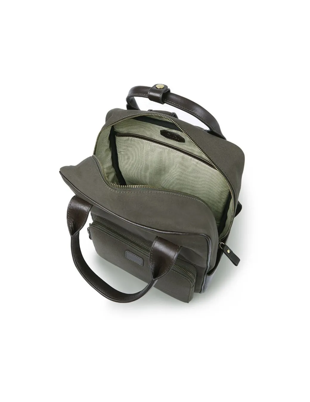Other Accessories^MONPIEL Leather And Canva Sport Backpack Green