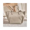 Women'S Leather Bag^MONPIEL Leather Basket Bag Mole