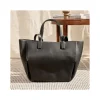 Women'S Leather Bag^MONPIEL Leather Basket Bag Black