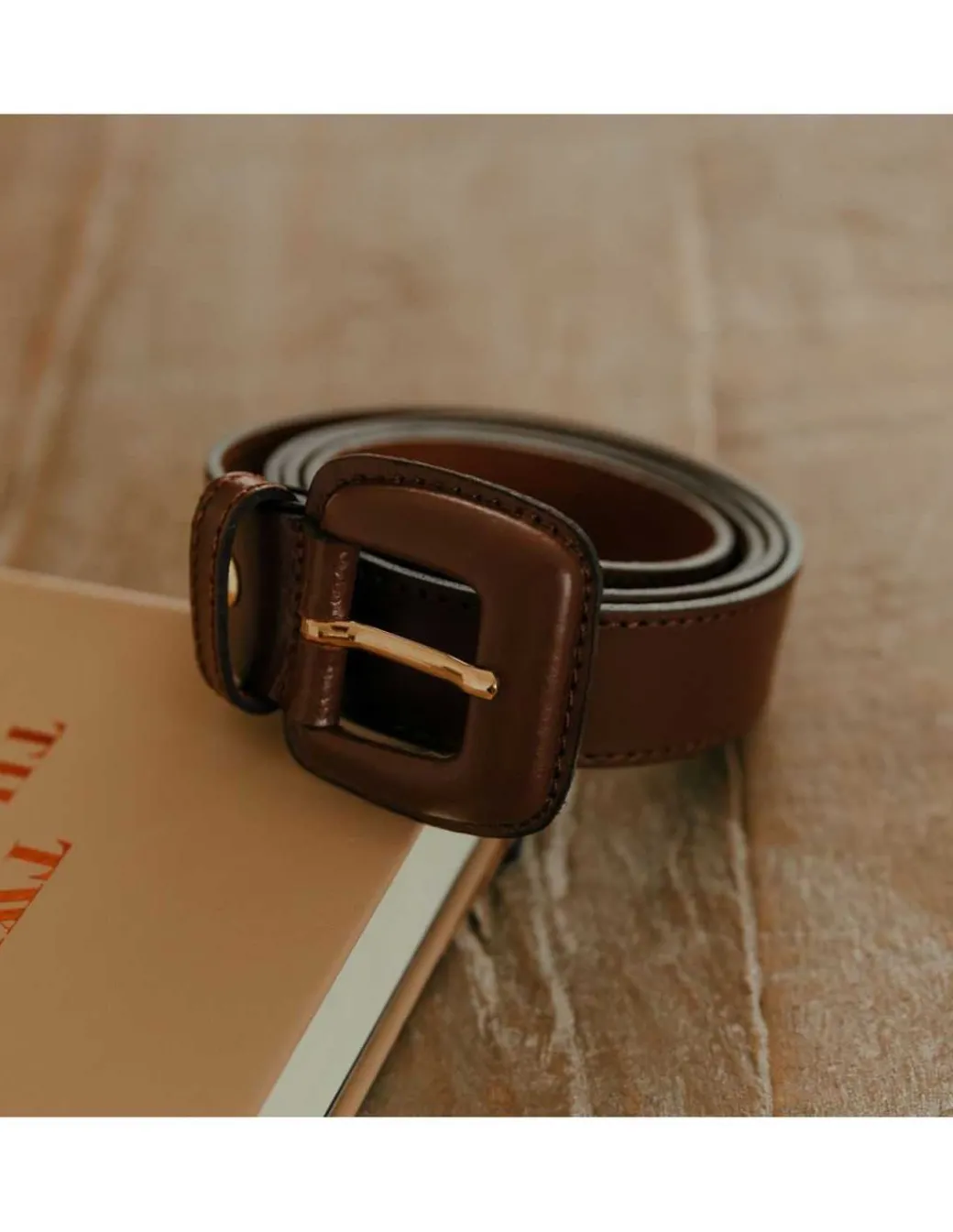 Women'S Leather Belts^MONPIEL Leather Belt Woman With Buckle Leather