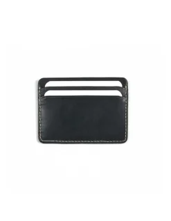 Leather Card Holders^MONPIEL Leather Card Holder Mini Black