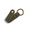 Men'S Leather Keyrings^MONPIEL Leather Keyring Hunter Green
