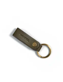 Men'S Leather Keyrings^MONPIEL Leather Keyring Hunter Green