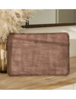 Other Accessories^MONPIEL Leather Laptop Sleeve 13" & 14" Brown