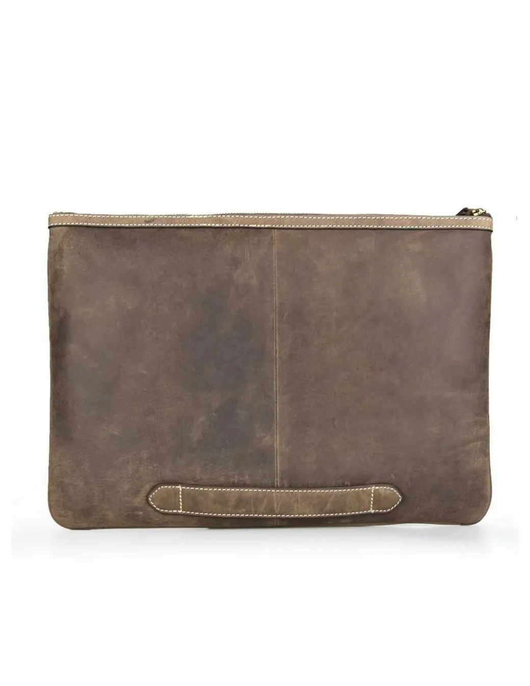 Other Accessories^MONPIEL Leather Laptop Sleeve Hunter Brown