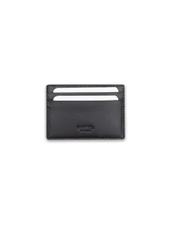 Leather Card Holders^MONPIEL Leather Magic Card Holder Black