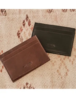 Leather Card Holders^MONPIEL Leather Magic Card Holder Havana