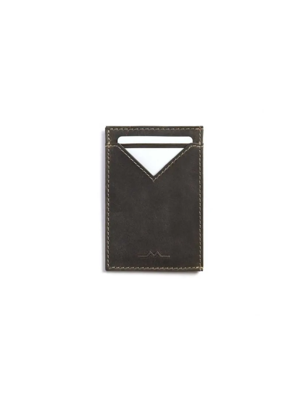 Leather Card Holders^MONPIEL Leather Man Card Holder Slim Green