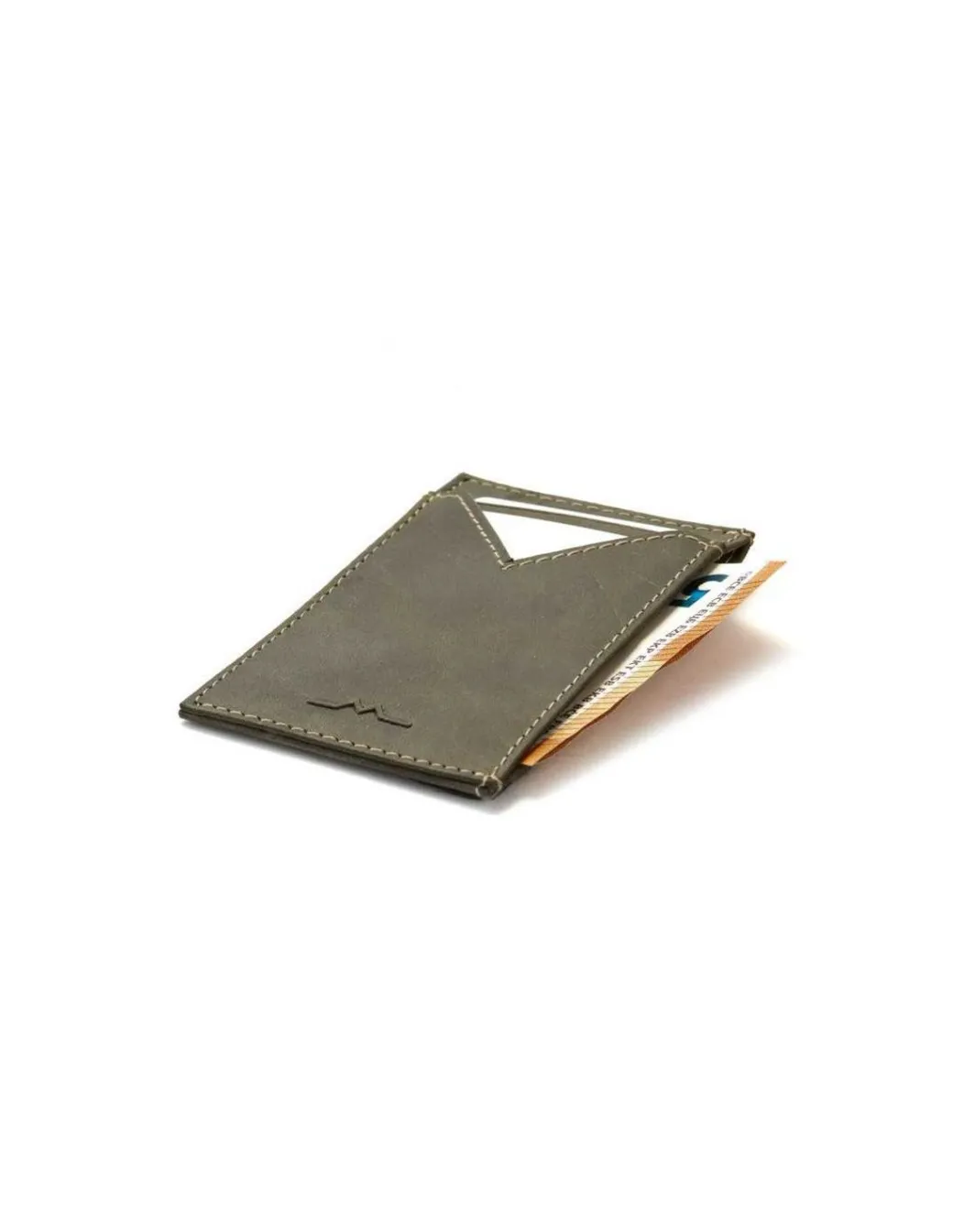 Leather Card Holders^MONPIEL Leather Man Card Holder Slim Green