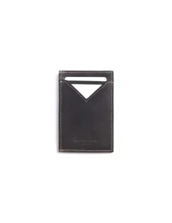Leather Card Holders^MONPIEL Leather Man Card Holder Slim Blue