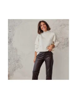 Leather Pants^MONPIEL Leather Pants Brown