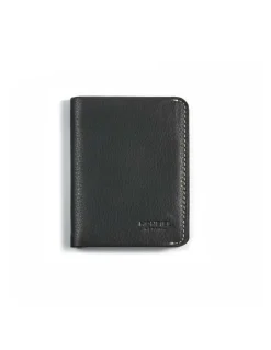 Men'S Leather Wallets^MONPIEL Leather Small Men'S Wallet Mini Black