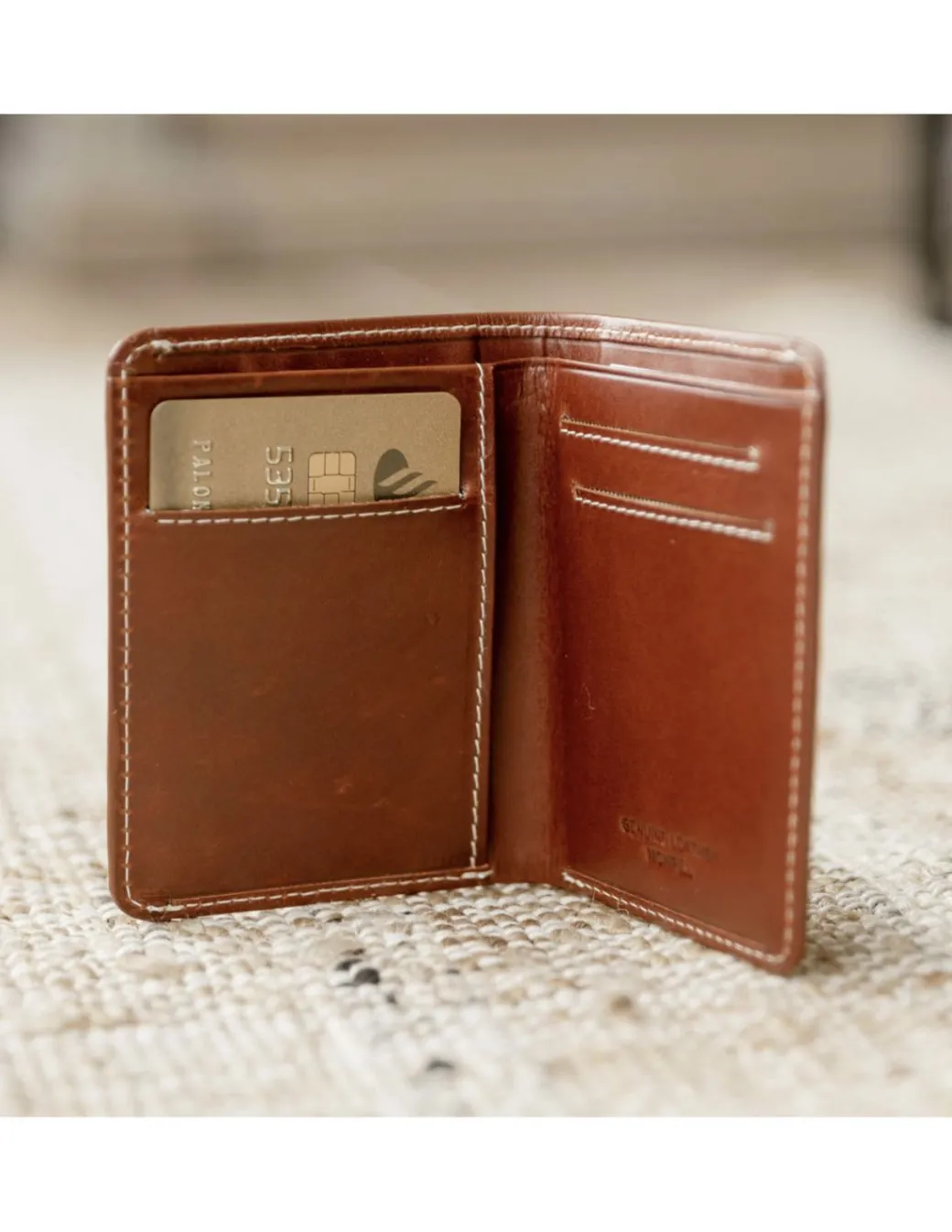 Men'S Leather Wallets^MONPIEL Leather Small Men'S Wallet Mini Havana