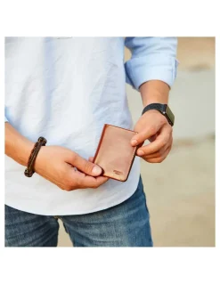Men'S Leather Wallets^MONPIEL Leather Small Men'S Wallet Mini Havana
