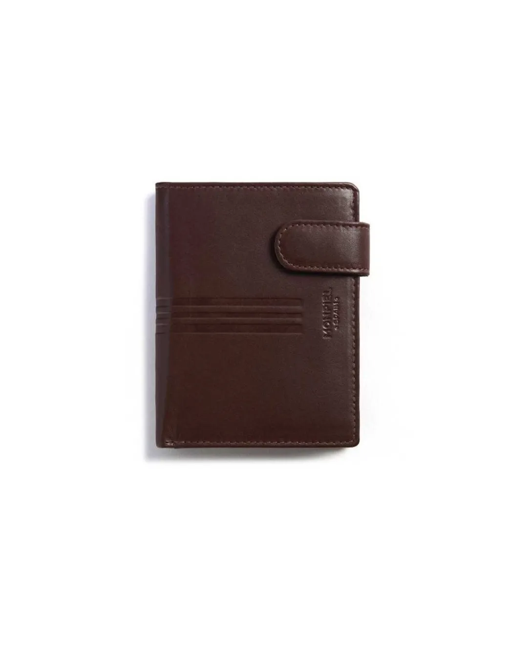 Men'S Leather Wallets^MONPIEL Leather Wallet With Loop And Coin Pocket Mountain Brown