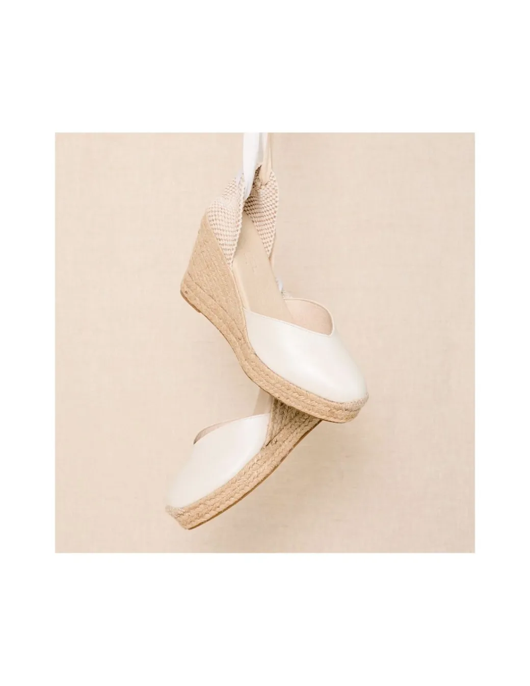 Espadrille^MONPIEL Leather Wedge Espadrille