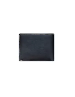 Men'S Leather Wallets^MONPIEL Man Leather Bifold Wallet Mini Black