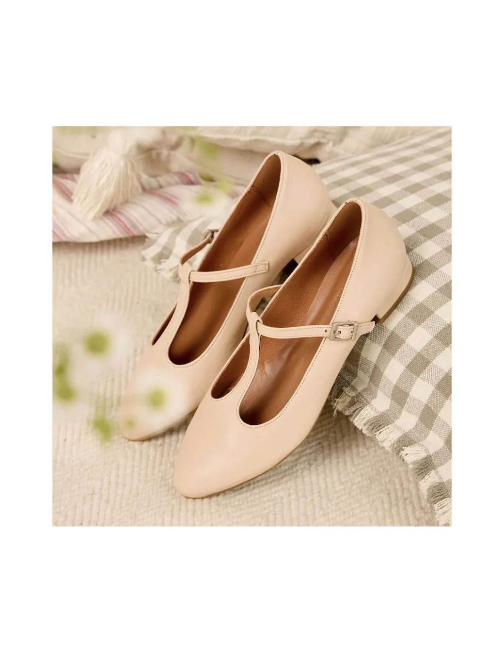 Woman Mary Jane Shoes^MONPIEL Mary Jane Shoes Marieta Beige