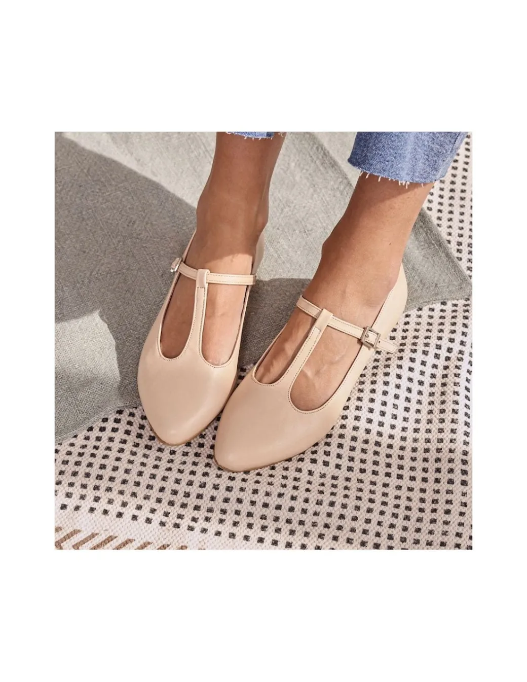 Woman Mary Jane Shoes^MONPIEL Mary Jane Shoes Marieta Beige