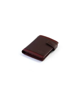 Men'S Leather Wallets^MONPIEL Men'S Leather Wallet With Loop And Purse Lago Brown