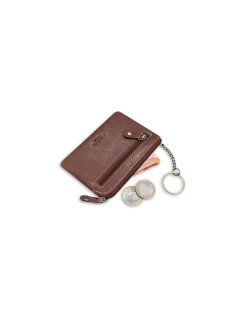 Men'S Leather Purse^MONPIEL Men'S Pocket Purse Havana