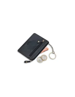 Men'S Leather Purse^MONPIEL Men'S Pocket Purse Black