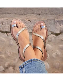 Women Leather Sandals^MONPIEL Milos Strappy Leather Sandal
