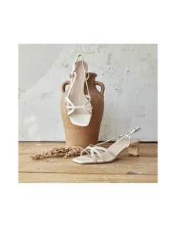 Women'S Heeled Sandals^MONPIEL Petra Rectangular Heel Sandal