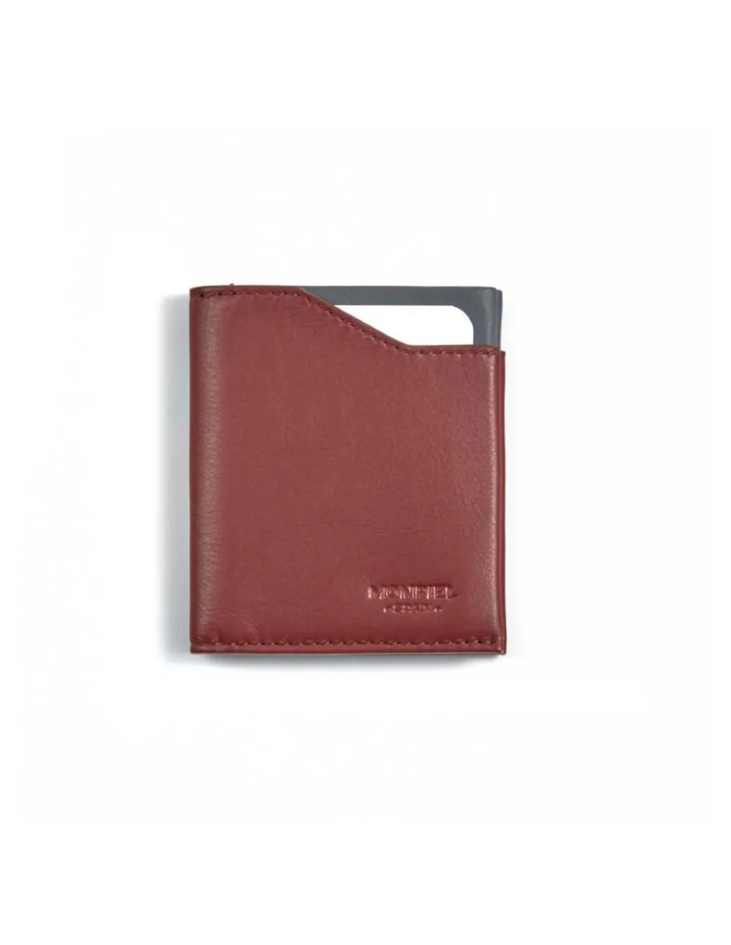 Men'S Leather Wallets^MONPIEL Pocket Wallet Burgundy
