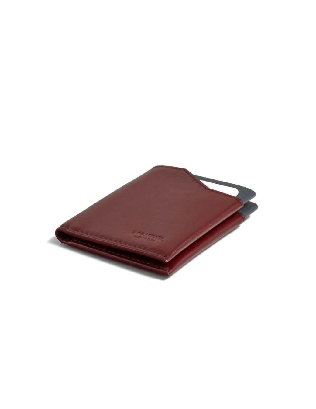 Men'S Leather Wallets^MONPIEL Pocket Wallet Burgundy