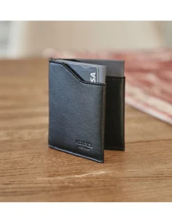 Men'S Leather Wallets^MONPIEL Pocket Wallet Black